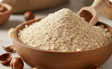 Harina de avellana europea